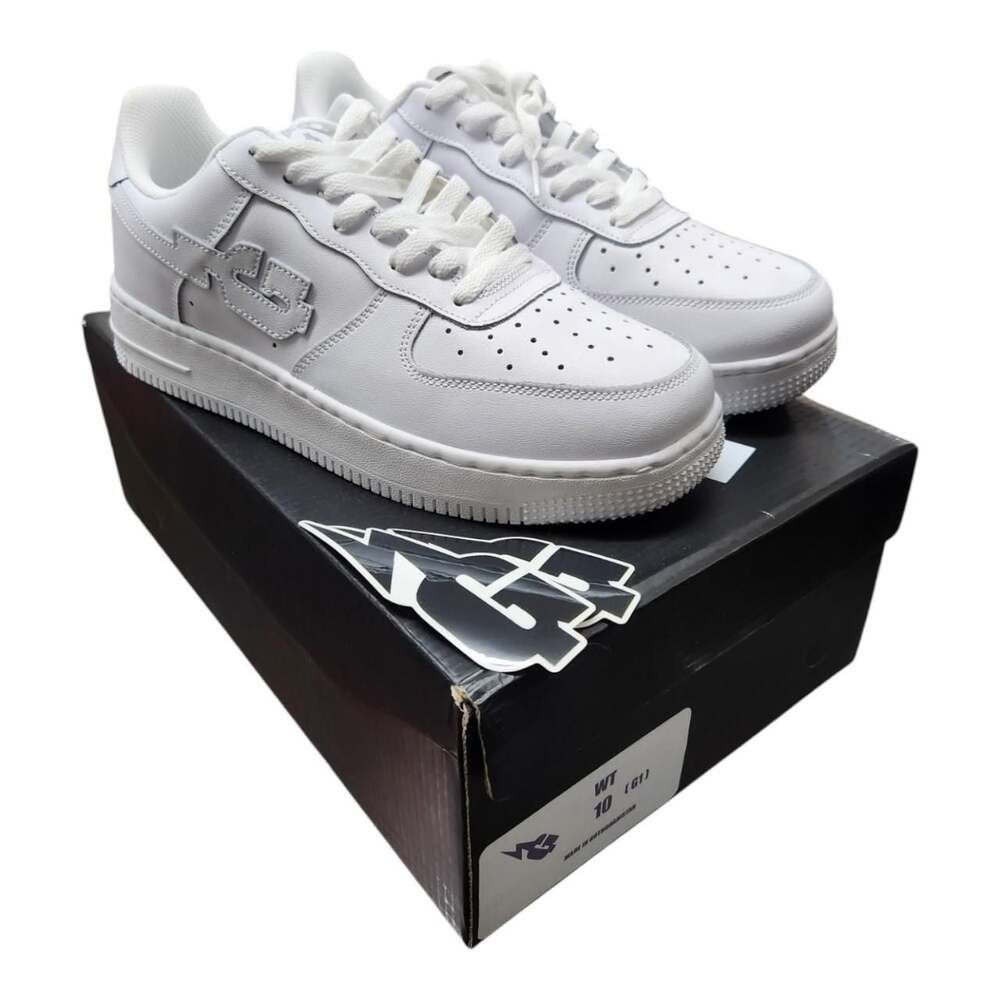Goth Money Records Gstar 1s White Sneakers